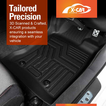 3D Floor Mats for Toyota GR86 2022-Onwards All-Weather Car Liners - 0