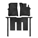 3D Floor Mats for Toyota Alphard 2023-Onwards All-Weather Car Liners-11