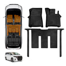 3D Floor Mats for Toyota Alphard 2023-Onwards All-Weather Car Liners-10