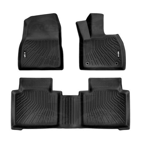 3D Floor Mats for Toyota bZ4X Auto 2WD 2023-Onwards All Weather Car Liners