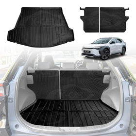 Boot Liner/ Back Seat Protector for Toyota bZ4X Auto 2WD 2023-Onwards All-Weather Car Liners