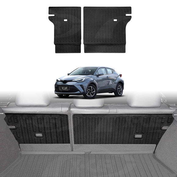 Boot Liner/ Back Seat Protector for Toyota C-HR CHR 2016-2023 All-Weather Car Mat