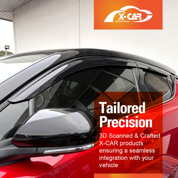 WeatherShields for Toyota CHR C-HR 2016-2023 Car Weather Shields Wind Deflectors Sun Visors