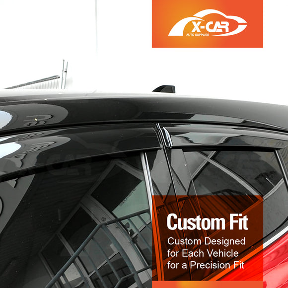 WeatherShields for Toyota CHR C-HR 2016-2023 Car Weather Shields Wind Deflectors Sun Visors