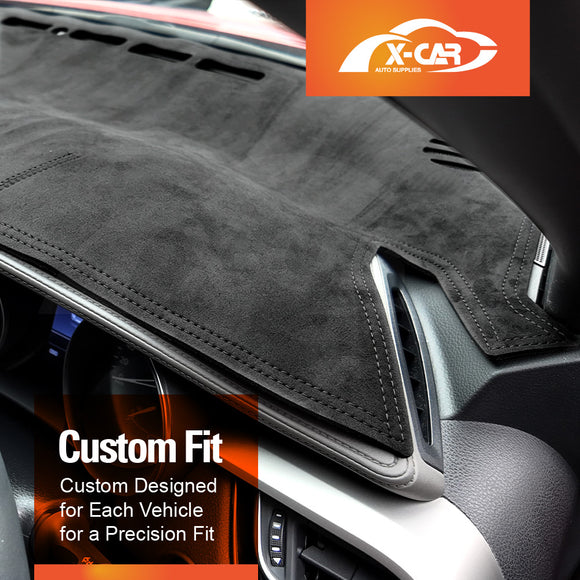 Dash Mat for Toyota CHR C-HR 2016-2023 Non-Slip Microfiber Pad Cover