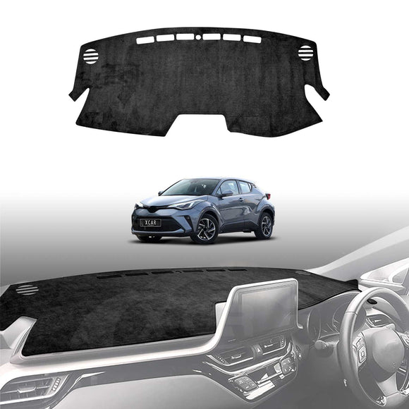 Dash Mat for Toyota CHR C-HR 2016-2023 Non-Slip Microfiber Pad Cover