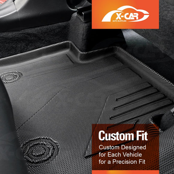 3D Floor Mats for Toyota C-HR CHR 2016-2023 All-Weather Liners