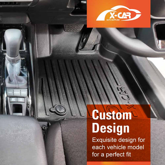 3D Floor Mats for Toyota Camry XV80 2024-Onwards All-Weather Car Liners