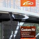 WeatherShields for Toyota Camry 2018-2024 Car Weather Shields Wind Deflectors Sun Visors-7