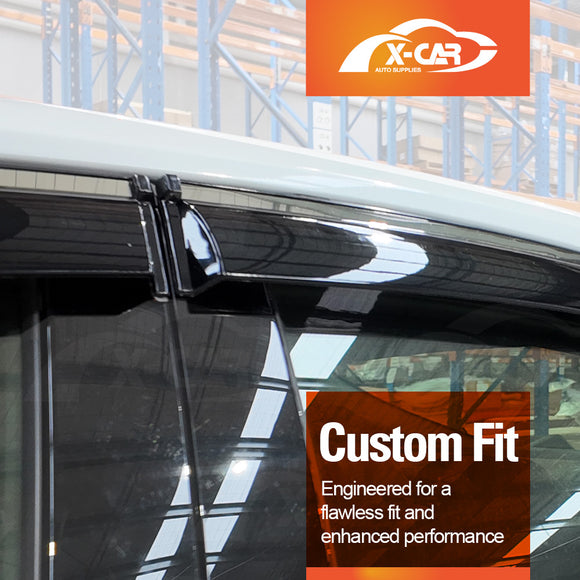 WeatherShields for Toyota Camry 2018-2024 Car Weather Shields Wind Deflectors Sun Visors