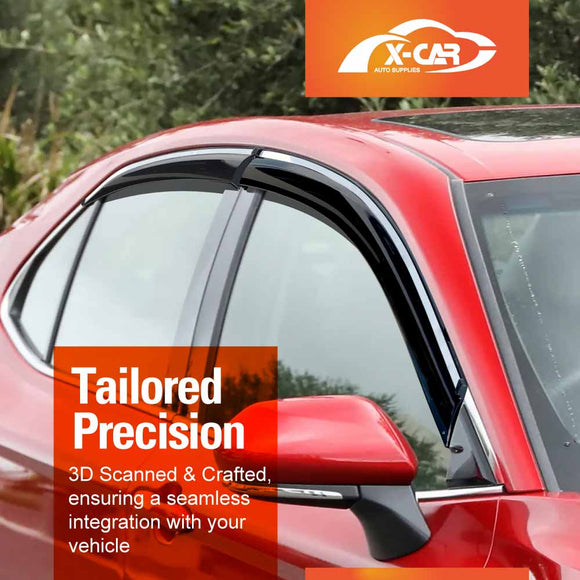 WeatherShields for Toyota Camry 2018-2024 Car Weather Shields Wind Deflectors Sun Visors