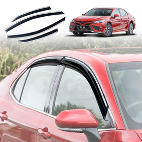 WeatherShields for Toyota Camry 2018-2024 Car Weather Shields Wind Deflectors Sun Visors