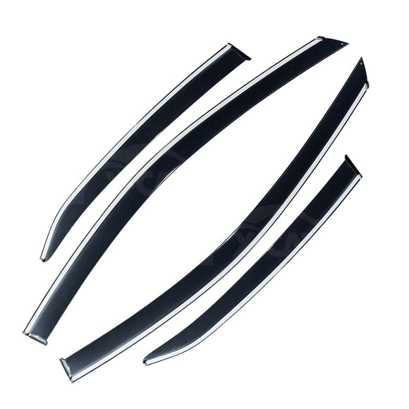 WeatherShields for Toyota Camry 2018-2024 Car Weather Shields Wind Deflectors Sun Visors