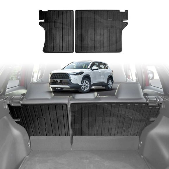 Boot Liner/ Back Seat Protector for Toyota Corolla Cross 2022-Onwards All Weather Mats