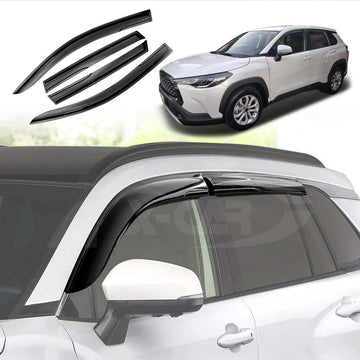 WeatherShields for Toyota Corolla Cross 2022-Onwards Car Weather Shields Wind Deflectors Sun Visors