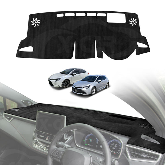 Dash Mat for Toyota Corolla Hatch Sedan 2018-Onwards Non-Slip Microfiber Pad Cover