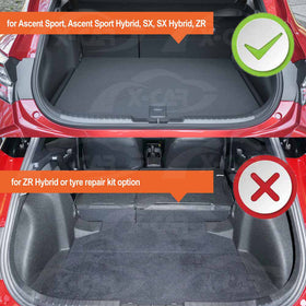 Boot Liner/ Back Seat Protector for Toyota Corolla Hatchback 2018-Onwards - 0