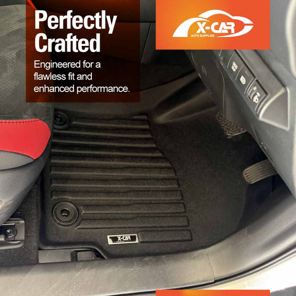 3D Floor Mats for Toyota Corolla Sedan 2019-Onwards All-Weather Car Liners