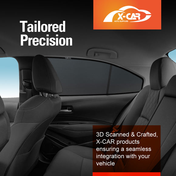 Rear Window Sun Shades for Toyota Corolla Sedan 2019-Onwards