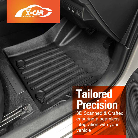 3D Floor Mats for Toyota Corolla Hatchback Auto 2018-Onwards All-Weather Car Liners