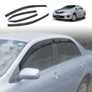 Weathershields for Toyota Corolla Sedan 2007-2013 Car Weather Shields Wind Deflectors Sun Visors-1