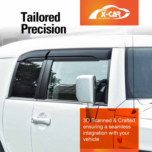 Weathershields for Toyota FJ Cruiser 2011-2019 Car Weather Shields