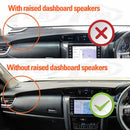 Dash Mat for Toyota Fortuner 2015-Onwards Non-Slip Microfiber Pad Cover-2