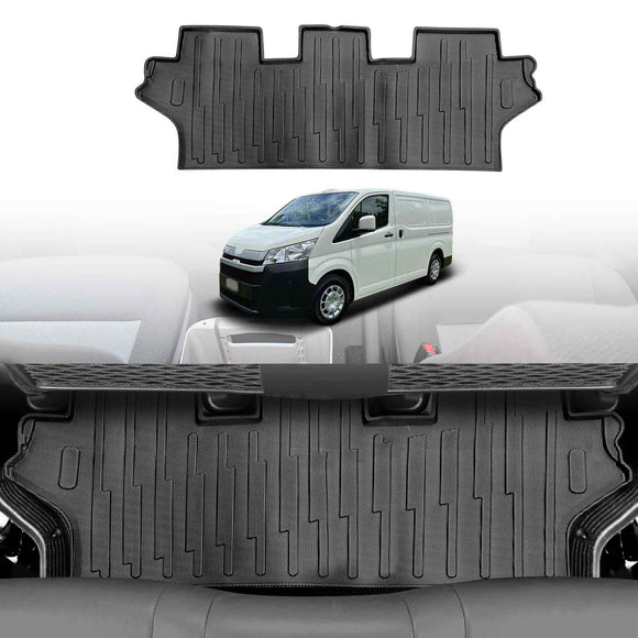 3D Floor Mats for Toyota HiAce Van 2019-Onwards All-Weather Car Liners