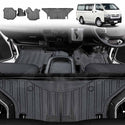 3D Floor Mats for Toyota HiAce Van 2015-2019 All-Weather Liners