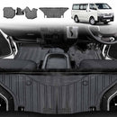 3D Floor Mats for Toyota Hiace LWB Van 2005-2018 All-Weather Liners-15