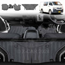 3D Floor Mats for Toyota Hiace LWB Van 2005-2018 All-Weather Liners-1