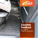 3D Floor Mats for Toyota Hilux Dual Cab Auto 2016-2025 All-Weather Car Liners-5