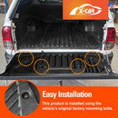 Tub Liner for Toyota Hilux Dual Cab 2016-2025 Heavy Duty Cargo Trunk Mat Luggage Tray-14