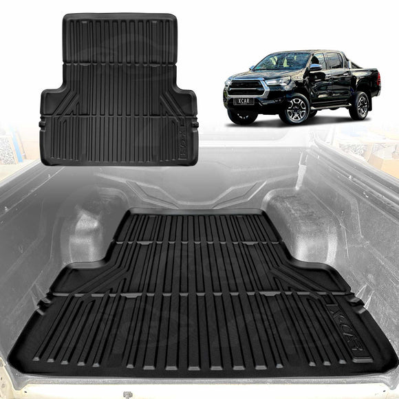 Tub Liner for Toyota Hilux Dual Cab 2016-2025 Heavy Duty Cargo Trunk Mat Luggage Tray