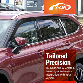 Weathershields for Toyota Kluger 2021-Onwards Car Weather Shields - 0