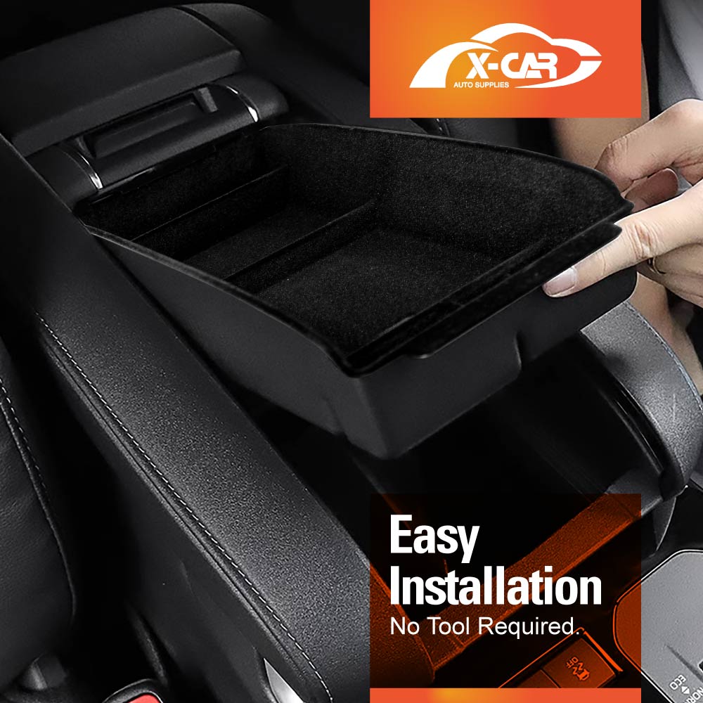 Armrest Storage Tray for Toyota Kluger GRANDE 2021-2025 Organizer