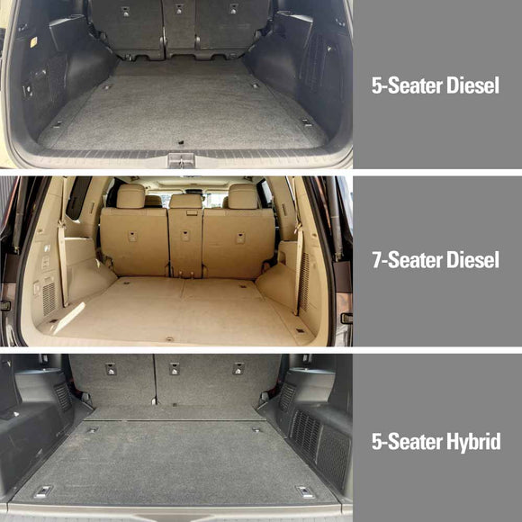 Boot Liner for Toyota Landcruiser 300 LC300 2021-Onwards