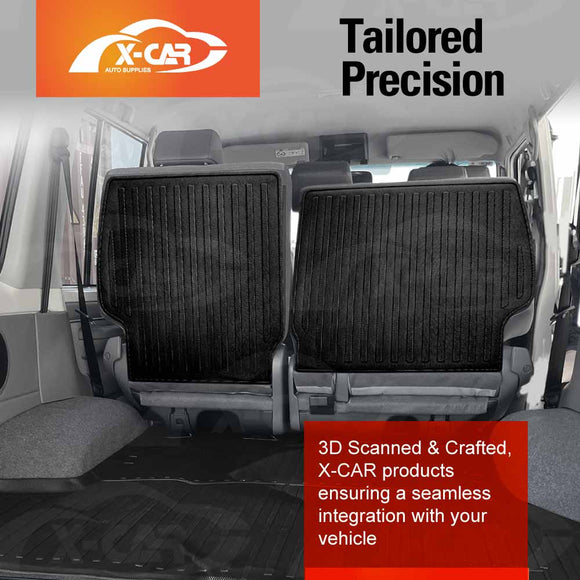Boot Liner/Back Seat Protector for Toyota Landcruiser 70/76 Series 2023-Onwards Cargo Trunk Mat Luggage Tray