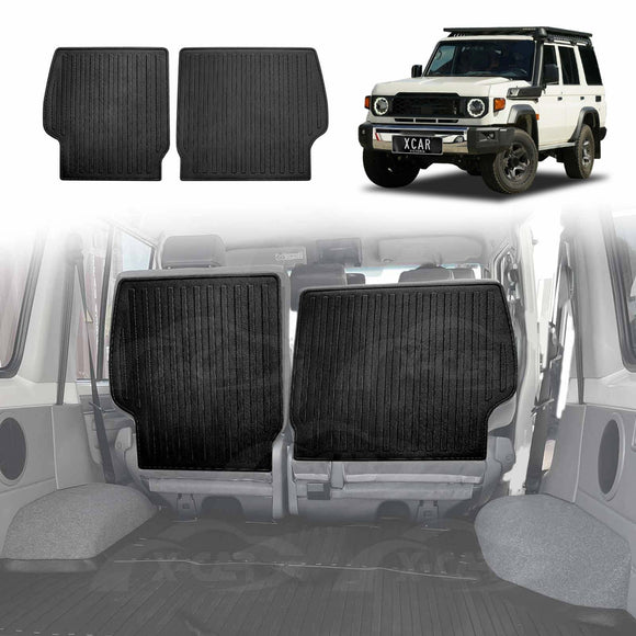 Boot Liner/Back Seat Protector for Toyota Landcruiser 70/76 Series 2023-Onwards Cargo Trunk Mat Luggage Tray