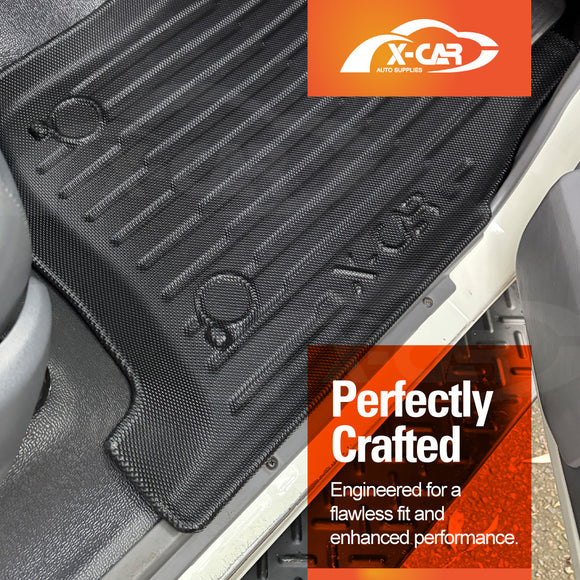 3D Floor Mats for Toyota Landcruiser 70/79/76 Series 2012-Onwards All-Weather Car Liners