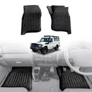 3D Front Floor Mats for Toyota Land Cruiser 78 Series Troopcarrier 2012-Onwards All-Weather Car Liners-1