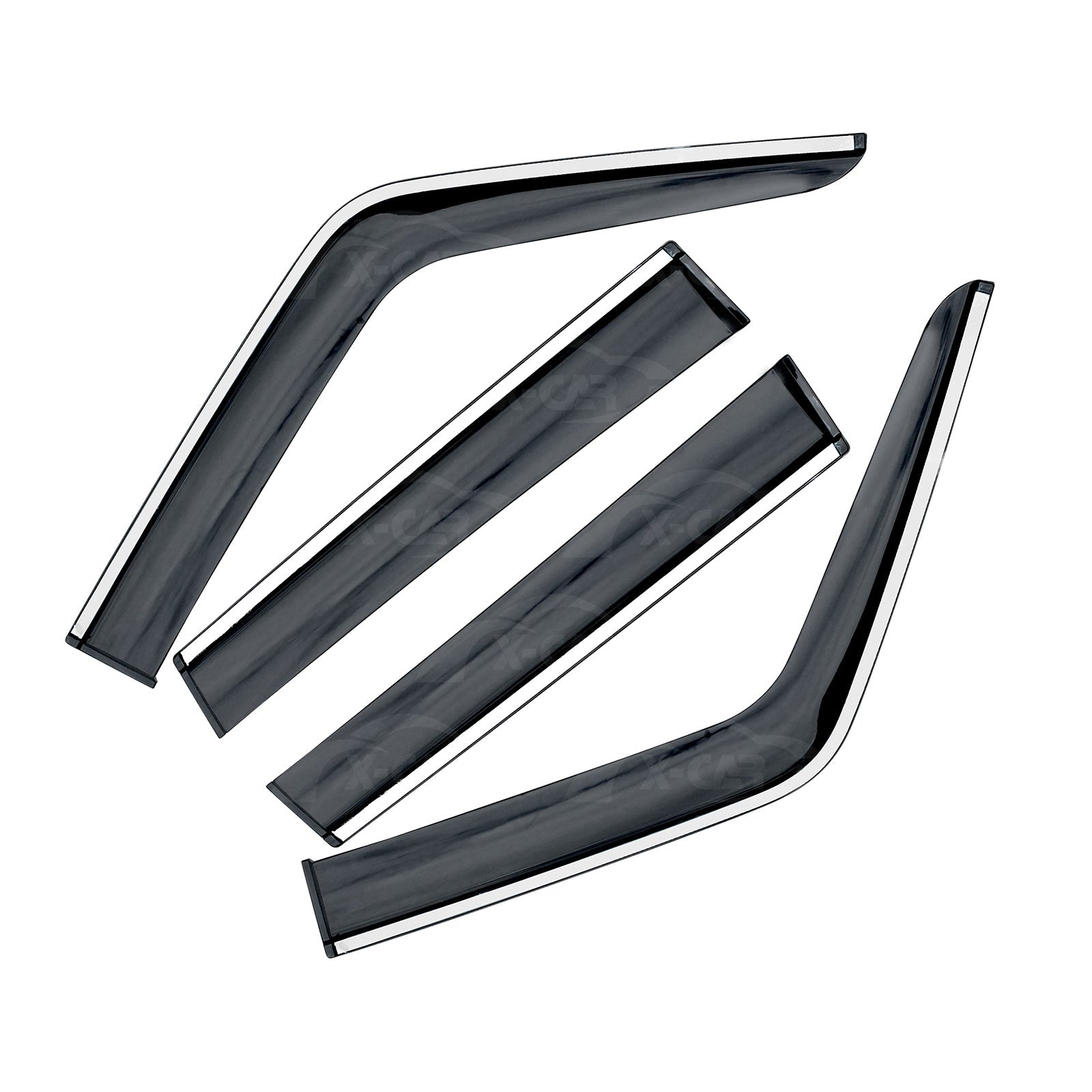 WeatherShields for Toyota LandCruiser 70/76/78/79 Series 2007-2025 Car Weather Shields Wind Deflectors Sun Visors