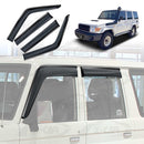 WeatherShields for Toyota LandCruiser 70/76/78/79 Series 2007-Onwards Car Weather Shields Wind Deflectors Sun Visors-1