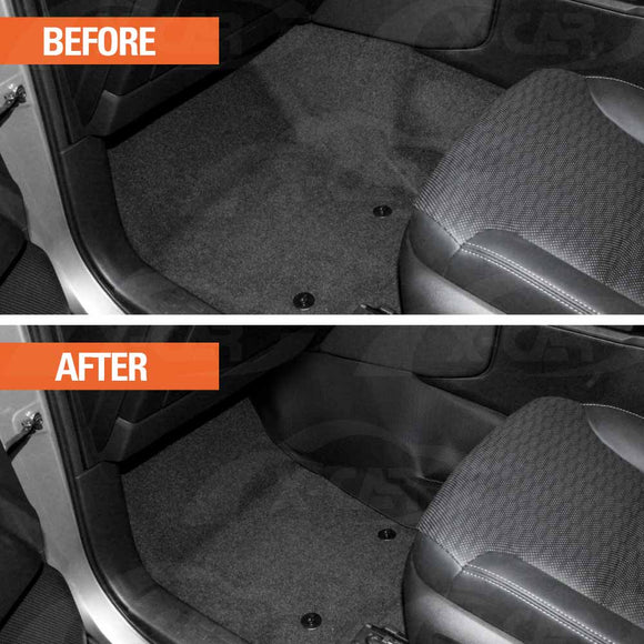 Front Floor Side Protector Mats for Toyota Prado 250 Series 2024-Onwards Interior Footwell Cover Accessories