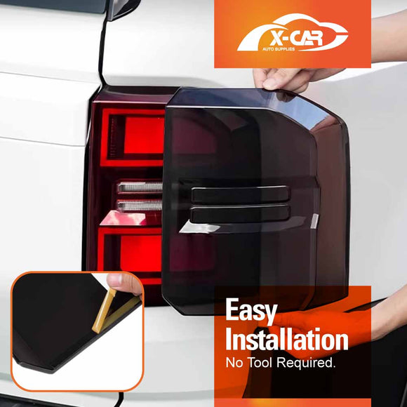 Tail Light Cover Trim for Toyota Prado 250 Series 2024-Onwards Rear Lamp Frame Guard