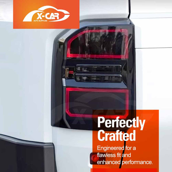 Tail Light Cover Trim for Toyota Prado 250 Series 2024-Onwards Rear Lamp Frame Guard