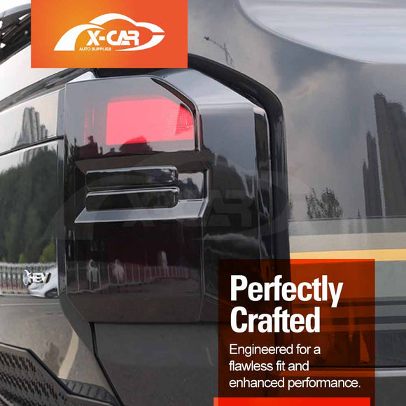 Tail Light Cover Trim for Toyota Prado 250 Series 2024-Onwards Rear Lamp Frame Guard