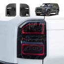 Tail Light Cover Trim for Toyota Prado 250 Series 2024-Onwards Rear Lamp Frame Guard-1