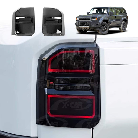 Tail Light Cover Trim for Toyota Prado 250 Series 2024-Onwards Rear Lamp Frame Guard