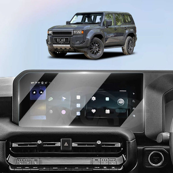 Tempered Glass Dash Screen Protector for Toyota Prado 250 Series 2024-2025 Touchscreen Cover